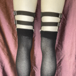 3-Clip Garters with 2 Leg Straps - Image 2