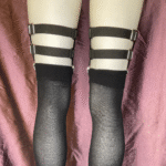 2-Clip Garters with 2 Leg Straps - Image 2