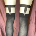 Y front I back 1 leg strap garters with spikes - Image 2