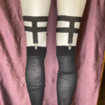 Y front I back 2 leg strap garters with spikes - Image 2