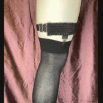 Ruffle Garters with 2 Clips - Image 3