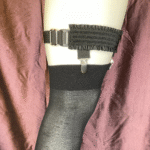 Ruffle Garters with 3 Clips - Image 2