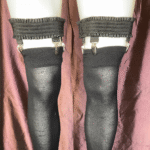 Ruffle Garters with 4 Clips