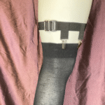 4-Clip Garters with 1 Leg Strap - Image 3