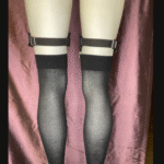 Ruffle Garters with 2 Clips - Image 2