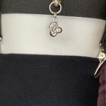 4-Clip Garters with 2 Leg Straps and Cherry Charm - Image 4