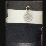 4-Clip Garters with 2 Leg Straps and Pentagram Charm - Image 4
