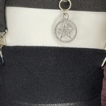 4-Clip Garters with 1 Leg Strap and Pentagram Charm - Image 4