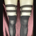 2-Clip Garters with 2 Leg Straps