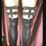T-Front Garters with Y-Back and 2 Leg Straps